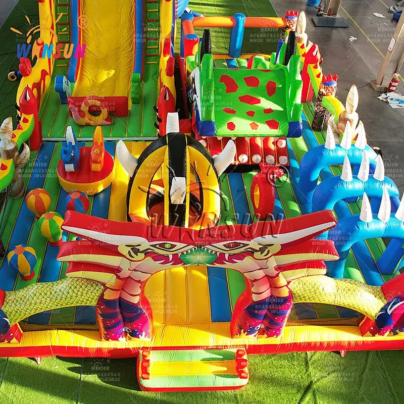 Inflatable Giant Dragon Park