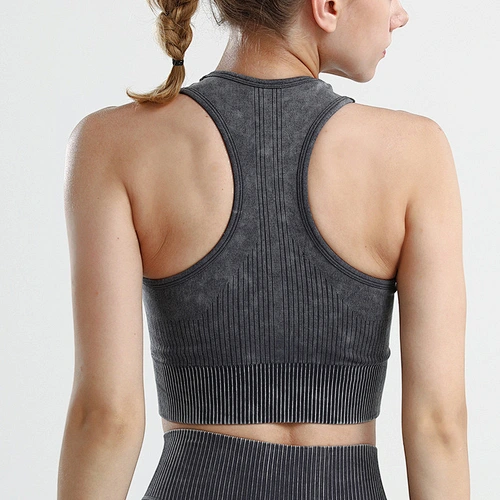 2021 Amazon Hot Sale Women Gym Yoga Running Top Seamless Sports Bra Plus Size Fitness Yoga Bra