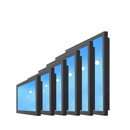 Metal case 10.1 12.1 15 17 19 21.5 Inch PCAP Touch Screen Monitor Industrial Open Frame Lcd Monitor