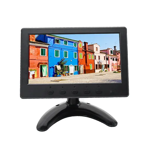 Hot selling 7 inch car hd industrial lcd monitor vga bnc monitor