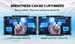 Black 21.5 inch Open Frame Industrial Monitor/Metal Monitor With VGA/AV/BNC/HDMI Lcd Monitor