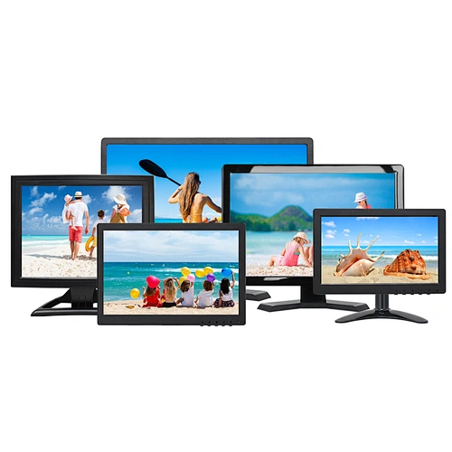 7 8 9 10 10.1  12 12.1 13.3 inch Lcd Monitor Full HD Remote Control HDMI VGA AV BNC USB Input Wall Mount TFT CCTV Monitor