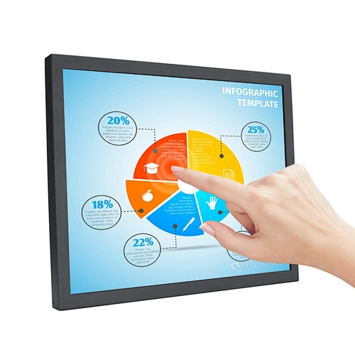 15 17 inch Metal Case Square Industrial Tft Lcd Displays Monitor Monitor Touchscreen Cctv Lcd 12v Computer Monitor Price