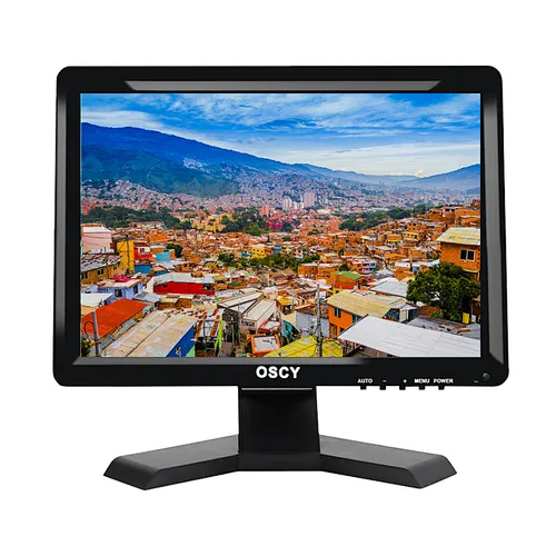 Factory 19 Inch Hd Industrial Grade Lcd Led Touch Screen Monitor 12v With Stand Aluminum Bezel