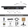 led display screen black 12.1 inch led monitor