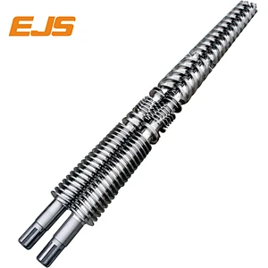 Conical screw barrel