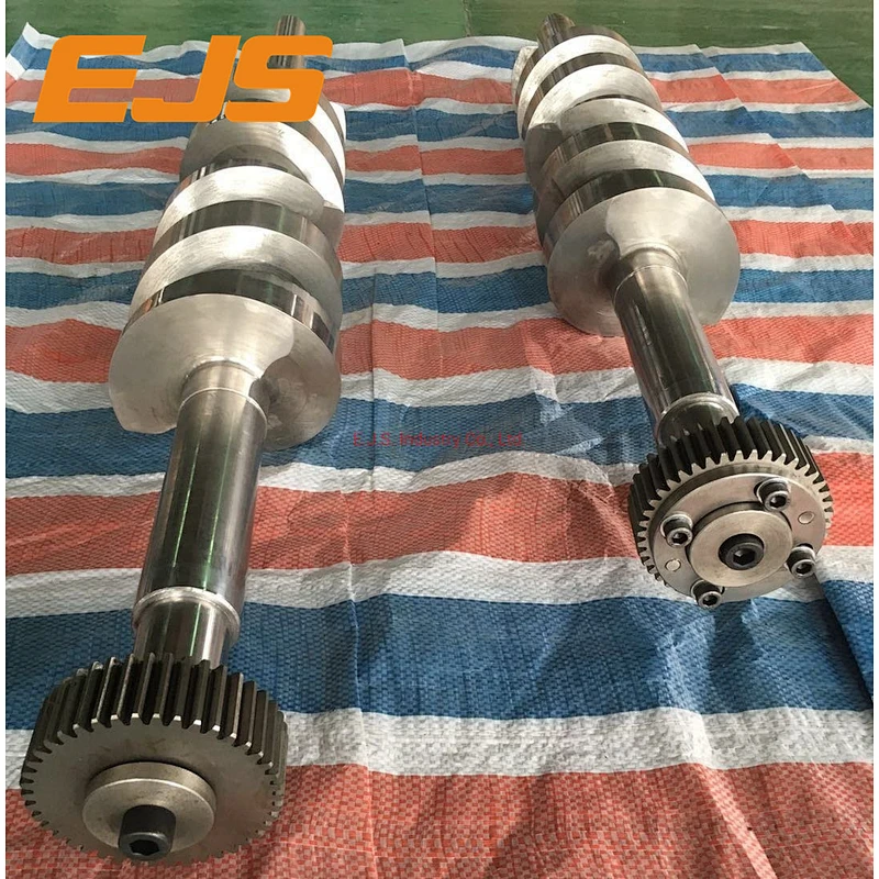 Pump screw barrel