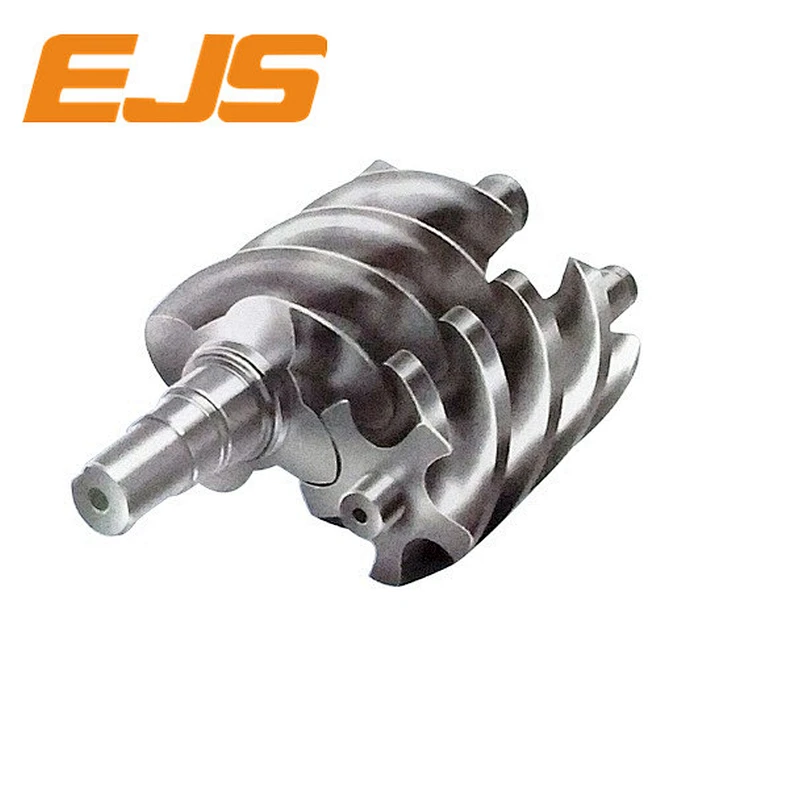 Pump screw barrel