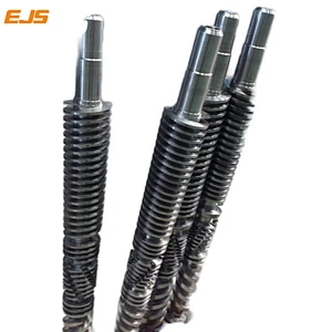 Conical screw barrel