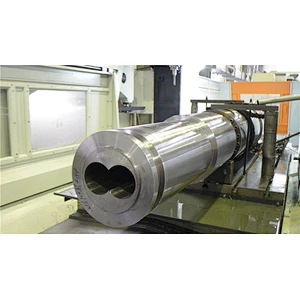 Twin screw extruder barrel