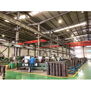 Conical twin screw barrel