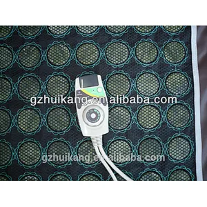 Far infrared heated full body massage germanium mattress