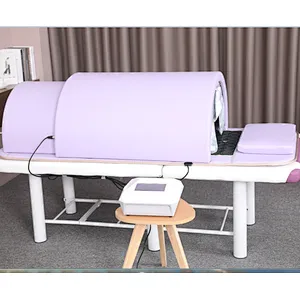 infrared sauna dome with photo lights for weight loss and therapy