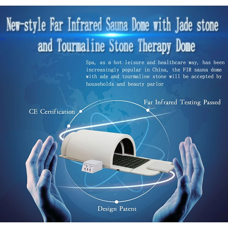 luxurious infrared sauna dome infrared spa capsule weight loss slimming machine