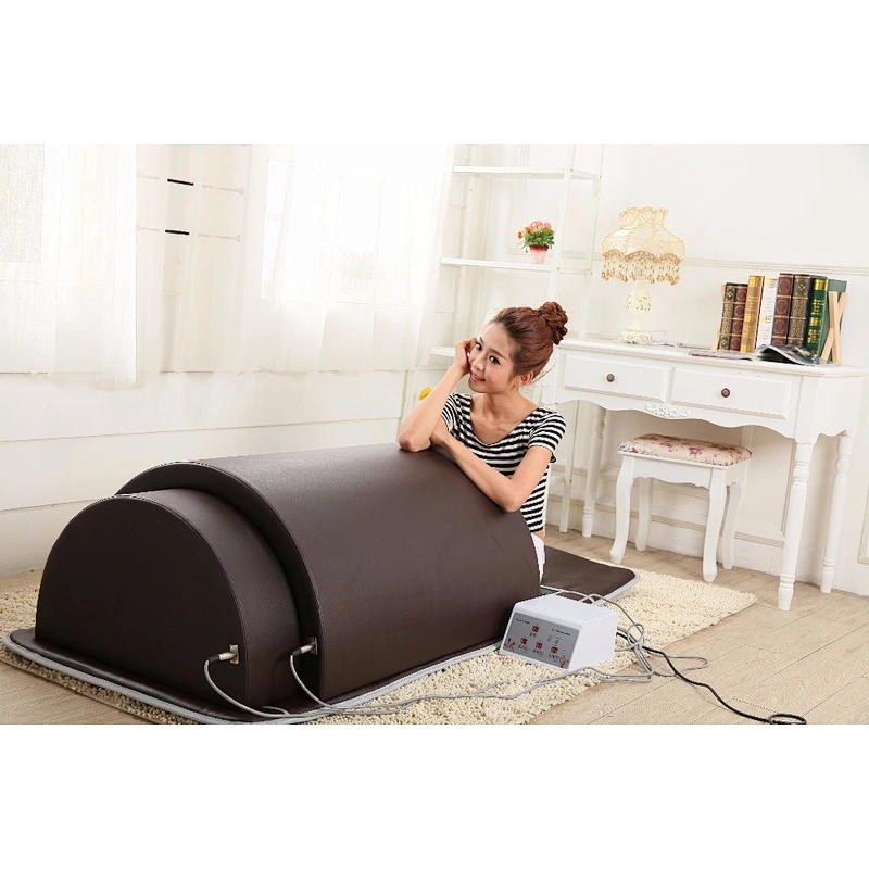 Infrared sauna tourmaline sauna dry spa capsule with heating pad for slimming