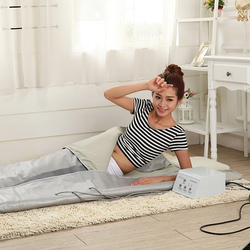 Sauna Blanket Bag Far Infrared Body Slimming Wrap Heat Digital 3-channel Remote Control Portable - New S-103