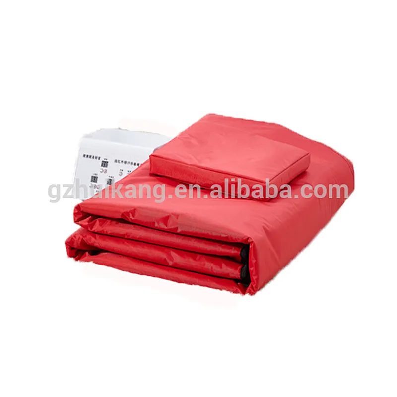 infrared sauna heating blanket with jade and tourmaline stone for detox and slimming