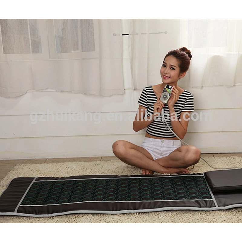 Far infrared thermal massage heating tourmaline mat