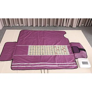 3 zone sauna blanket with far infrared ray lights for body slimming