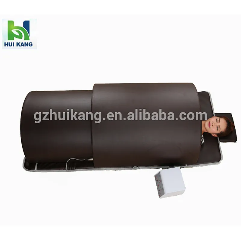 3 zones heating infrared sauna room with tourmaline