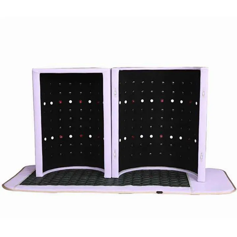 Far infrared sauna tunnel with photon light