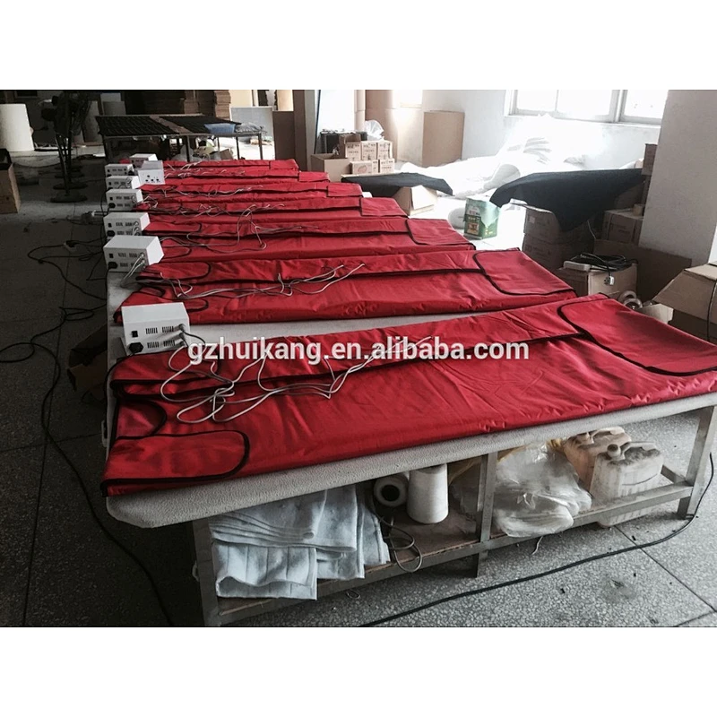 portable folding sauna blanket body slimming jade tourmaline sauna blanket
