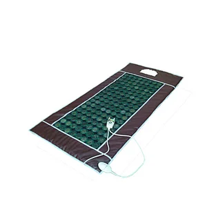 Huikang hottest infrared Carbon fiber heating mattress with jade stone in high quality