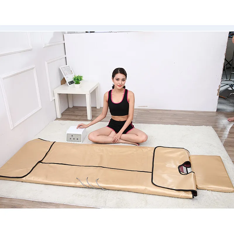 Sauna Blanket Far Infrared Slimming Thermal Body Wrap for Detox
