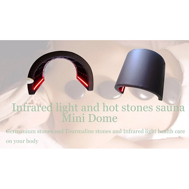 Hot and New !! Power LED infrared light and carbon wire mini sauna hut