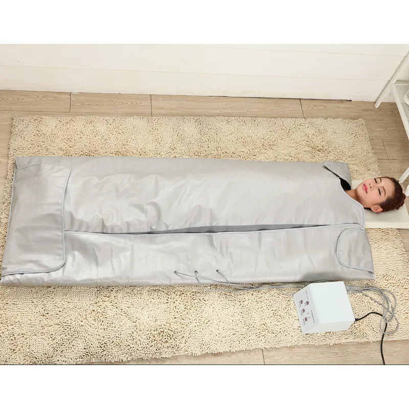 far infrared body heated sauna blanket for slimming and detox
