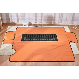 jade and tourmaline stone far infrared sauna blanket for body slimming