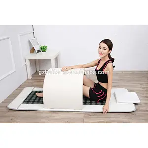 Portable mini size sauna dome and luxury mat combination for Ovary care