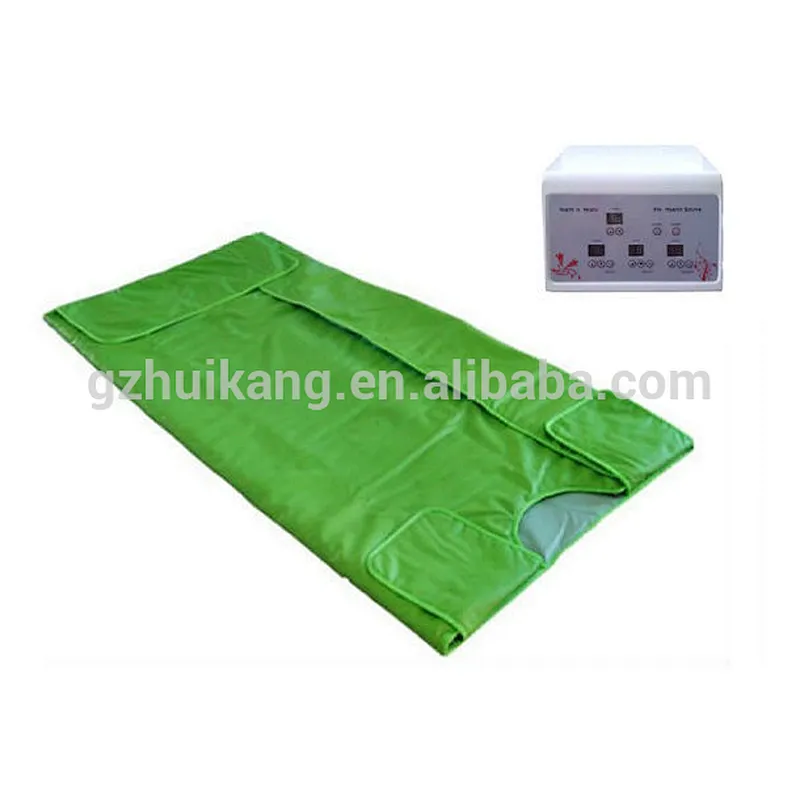 Huikang 3 parts zone heating infrared sauna blanket with weight loss wrap