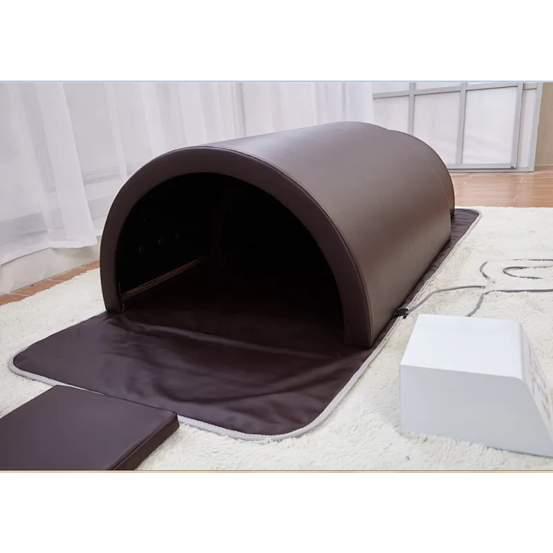 far infrared hothouse sauna dome infrared heated spa capsule detox weight loss