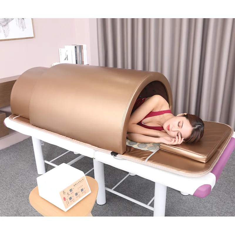 Portable Far infrared sauna tunnel with carbon fiber heating
