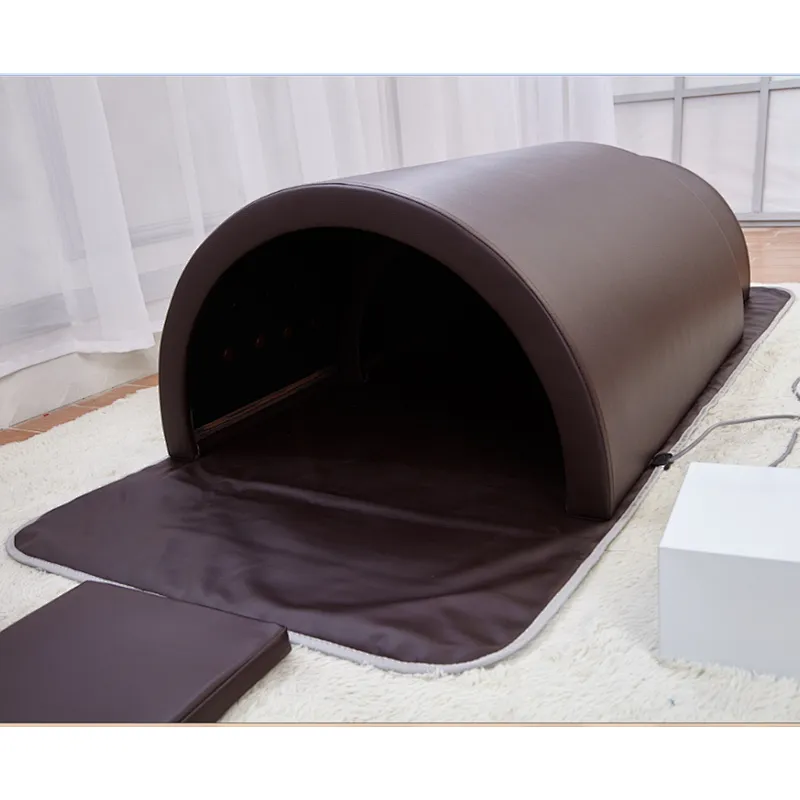 far infrared dry sauna spa capsule with jade stone heating mat