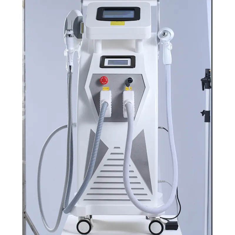 multifunctional carbon peeling  /SHR OPT+ RF + Elight + ND yag laser4 in 1 beauty instrument