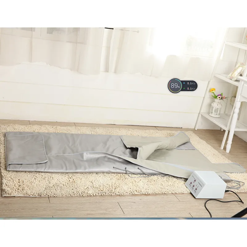 3 zone far infrared slimming thermal sauna blanket for detox