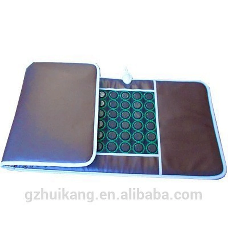 Far infrared heated full body massage germanium mattress