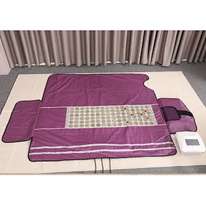 New arrival ! Luxurious 3 zone far infrared light  slimming sauna blanket with touch screen controller box