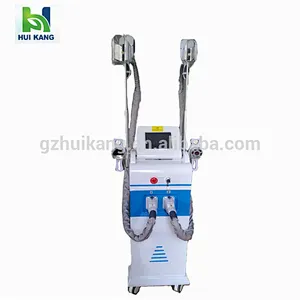 4 cryotherpay handle 40k cavitation rf vacuum fat freezing slimming machine