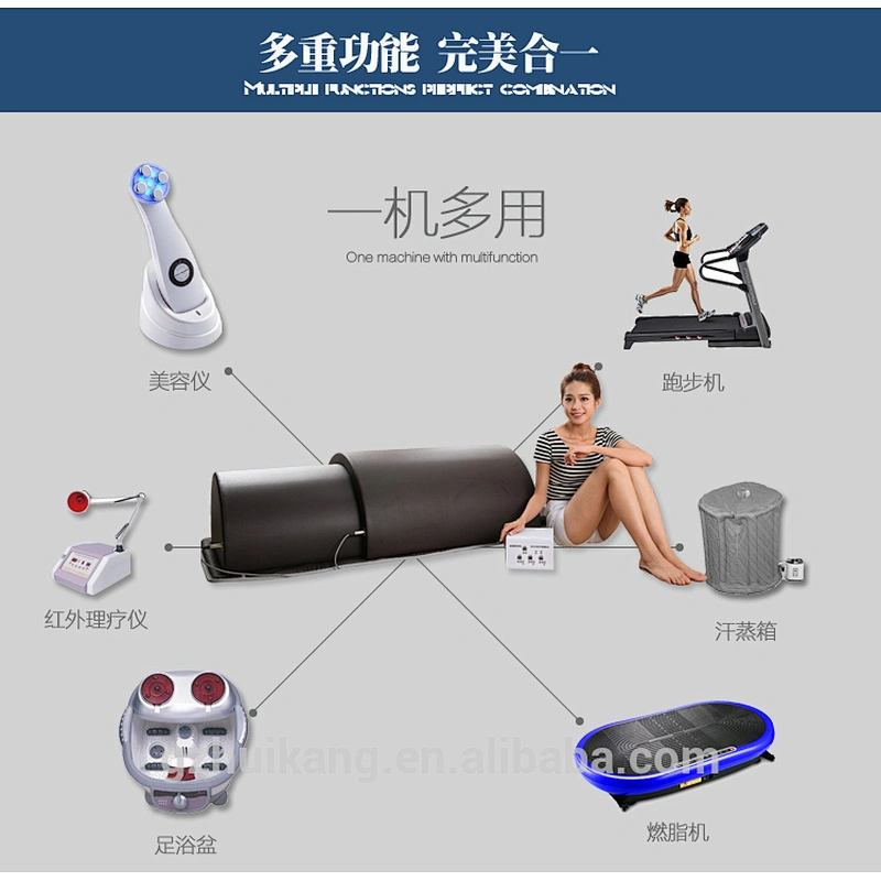 Far Infrared Detox Ozone Slimming Sauna Spa Capsule & Infrared Heating Weight Loss Infrared Sauna Capsule S-112A