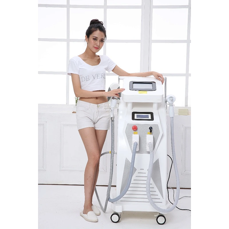 multifunctional Black doll /SHR OPT+ RF + Elight + ND yag laser4 in 1 beauty instrument