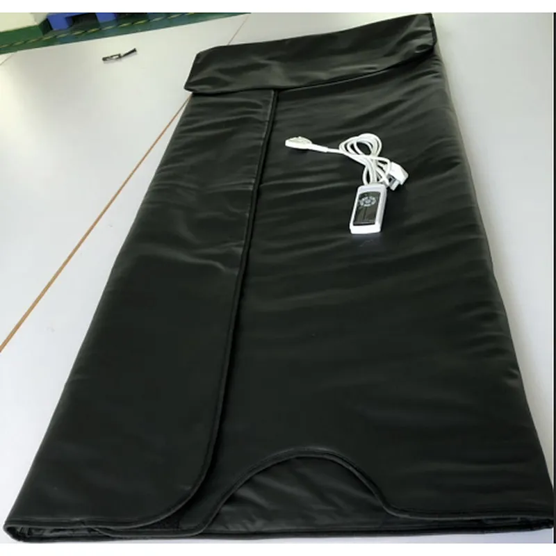 Low EMF far infrared sauna blanket body wrap for weight loss