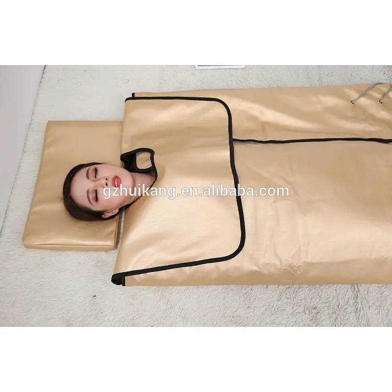 portable weight loss sauna spa 3 zone far infrared thermal slimming wrap blanket