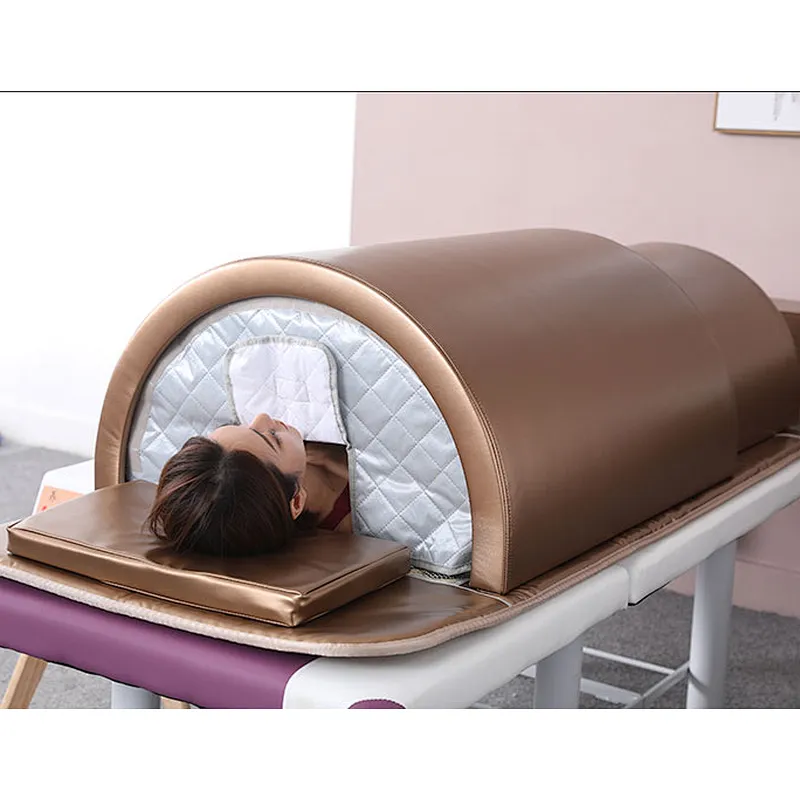 sauna dome infrared spa capsule with stones heating mat