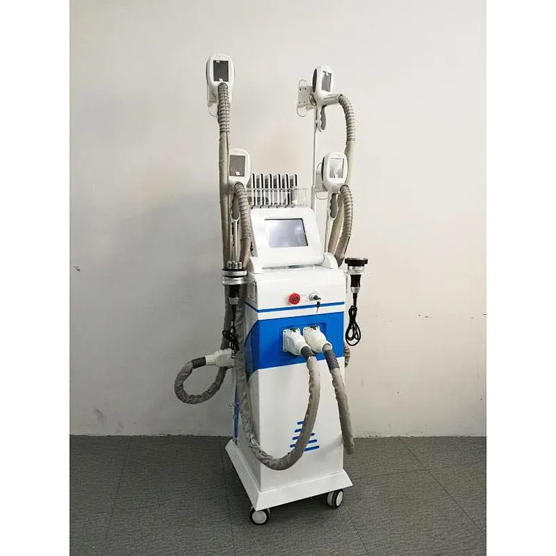 Hot selling portable lipo laser body slimming Cryo + laser + RF + Cavitation velashape machine