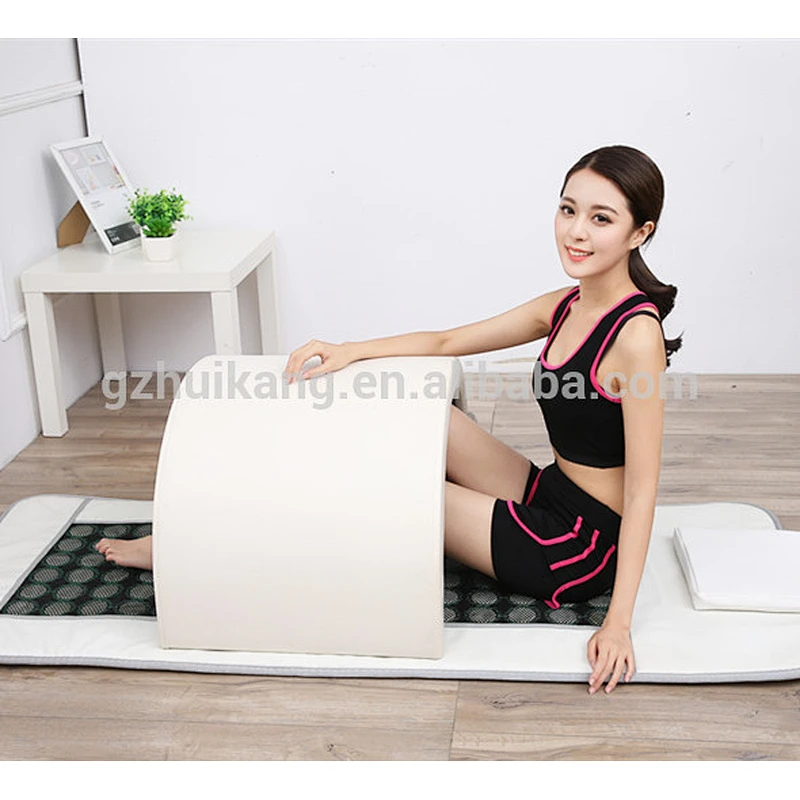 Mini size spa capsule germanium stone sauna dome with Bian stone heating mat S-115