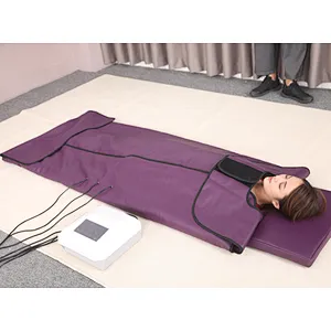 New arrival ! Luxurious 3 zone far infrared light  slimming sauna blanket with touch screen controller box