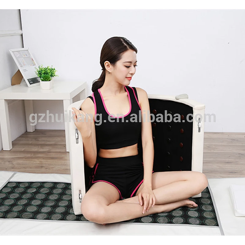 Best sale portable infrared sauna dome & mat with Bian Stone for body health care in China